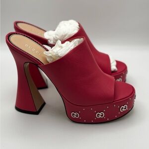 Gucci Womens Platform Heels 40